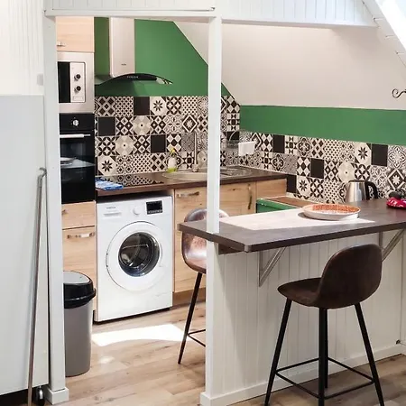 Calme Centre 18 M², Clim 아파트 *